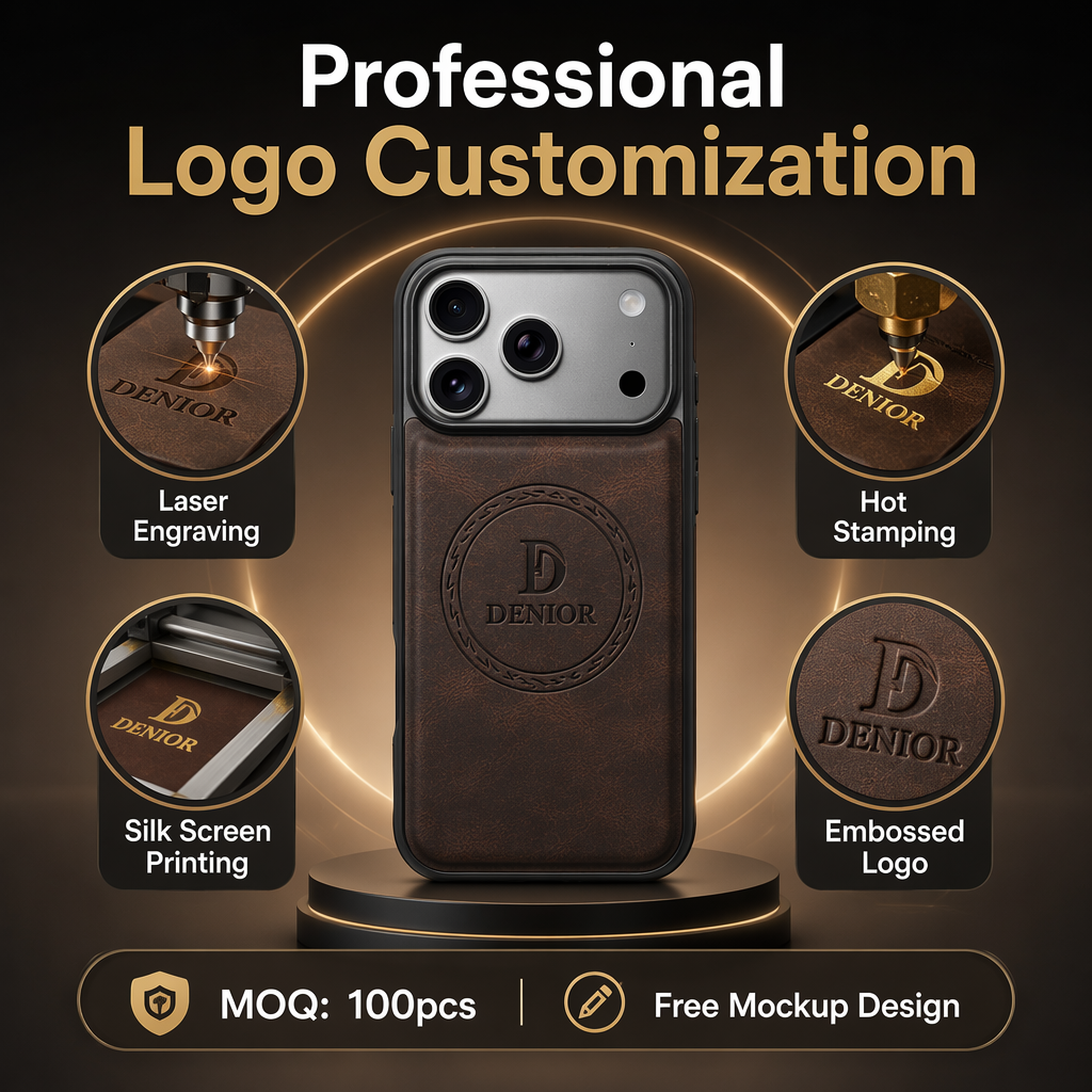 Vintage PU Leather Magnetic Case