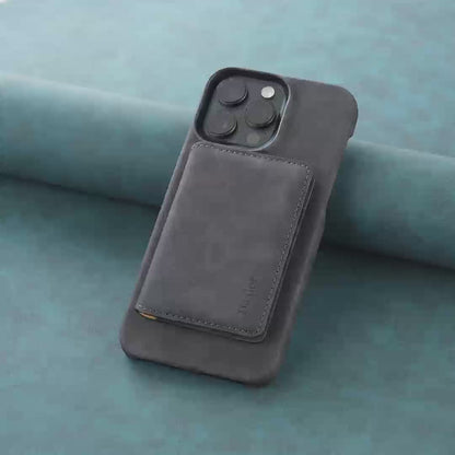 iPhone Series 2IN1 Magnetic Case & RFID Card Bag（Blue）